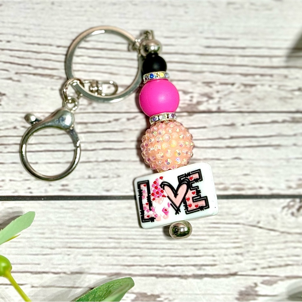 Gnome Love Keychain